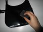 Borsa nera similpelle per decoupage