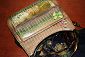 Borsa realizza con il decoupage 3d