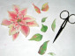 Idea per candela natalizia con decoupage