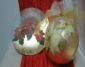 Stella di natale vassoio decoupage