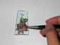 Collana costruita a mano decoupage