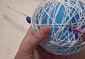 Bucare palloncino per avere palle Natale