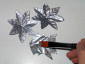 Scatola per natale con lavoro decoupage
