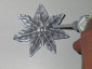 Decoupage per natale su scatola