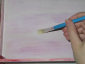 Colore acrilico con bianco avorio