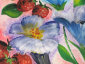Sfumature di colore su immagine per decoupage