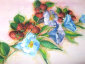Sfumature di colore su immagine per decoupage