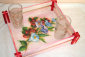 Decoupage su cassetta in legno