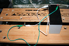 Batteria 12 volt test luce serie Natale
