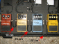 Cavetto pedali effetto chitarra e basso Boss