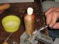 Pomello in legno per Maggiolino